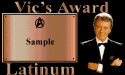 Gold Pressed Latinum Award